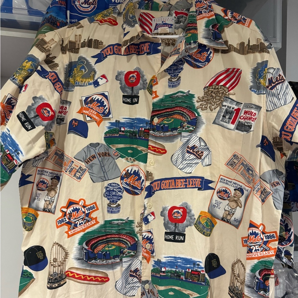 Reyn Spooner New York Mets Shirt XXL